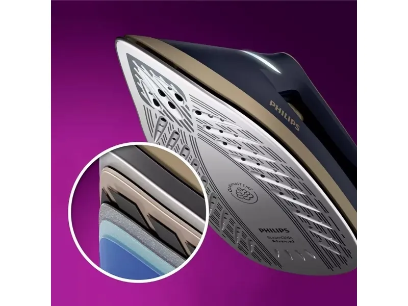Philips PerfectCare 6000 Series PSG6066 - Dampstrygejern med automatisk afbrydelse - såleplade: SteamGlide Advanced - 2400 W