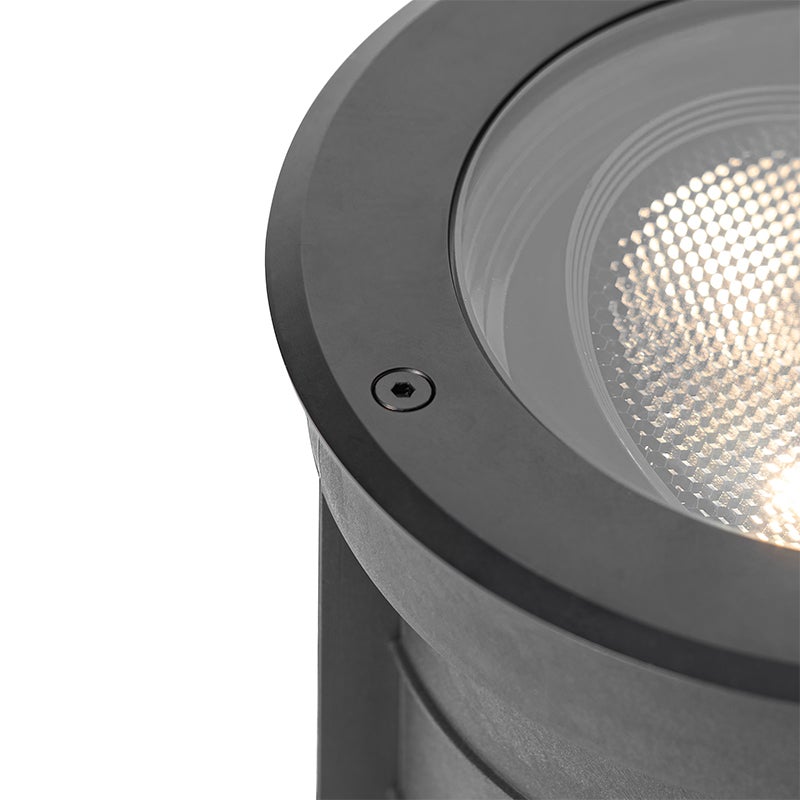 Buiten vloerspot zwart AR111 verstelbaar IP65 - Deluxe Honey