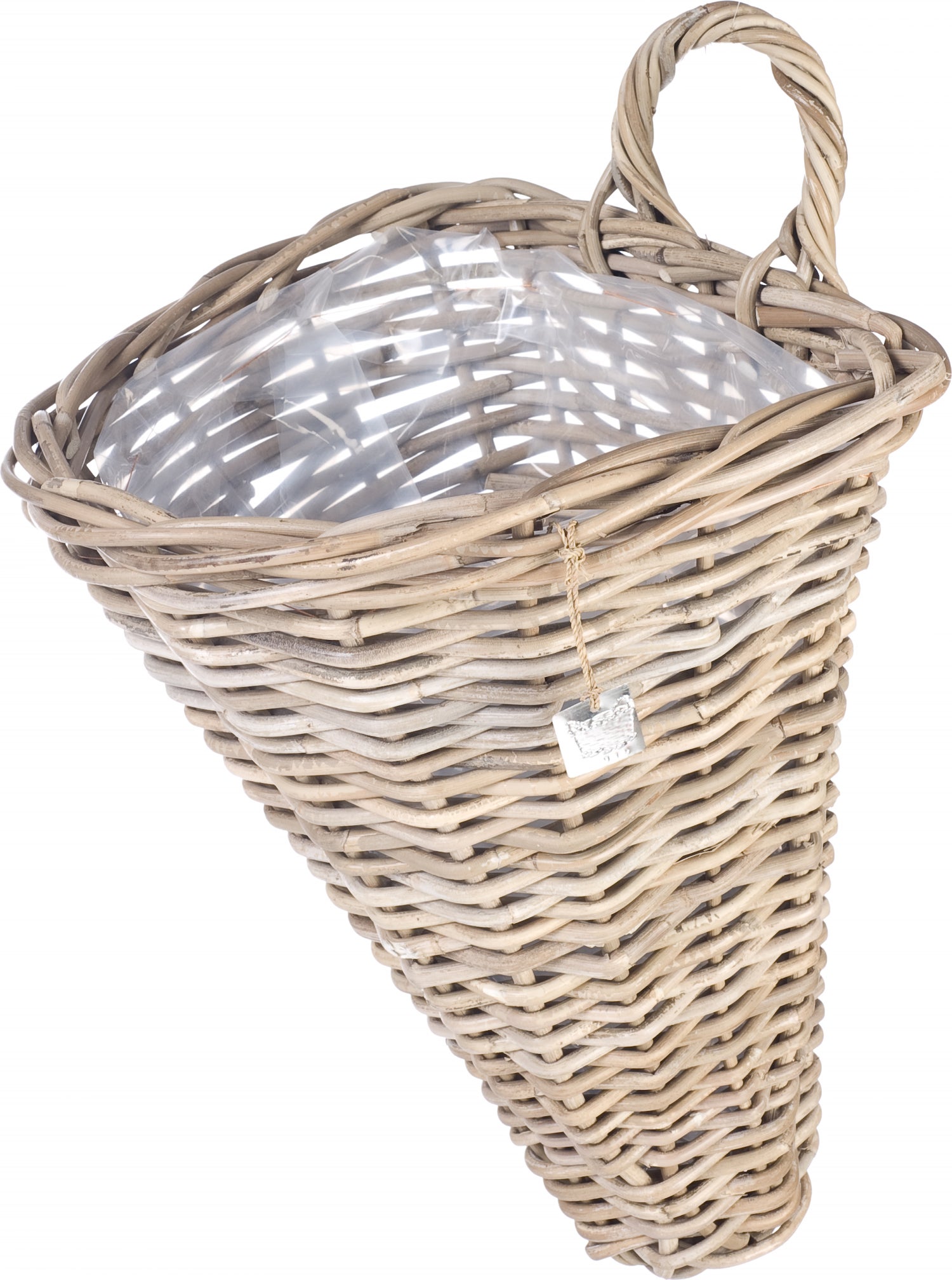 Van der Leeden wandhanger rotan 30 x 26 x 37 cm