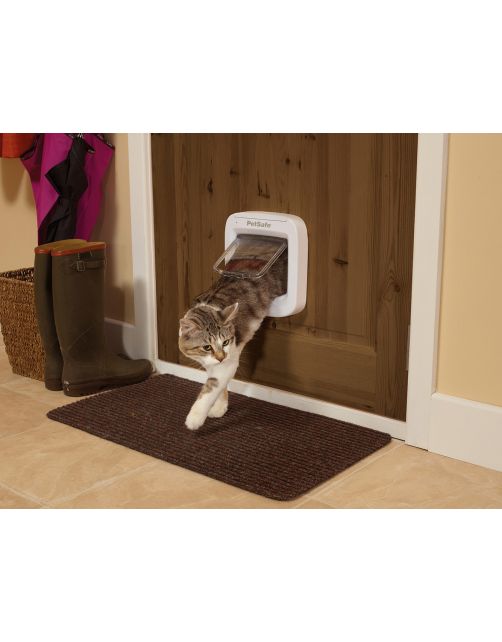 Petsafe Dierenluik Microchip - Kattenluik - 22.5x14x25.1 cm Wit