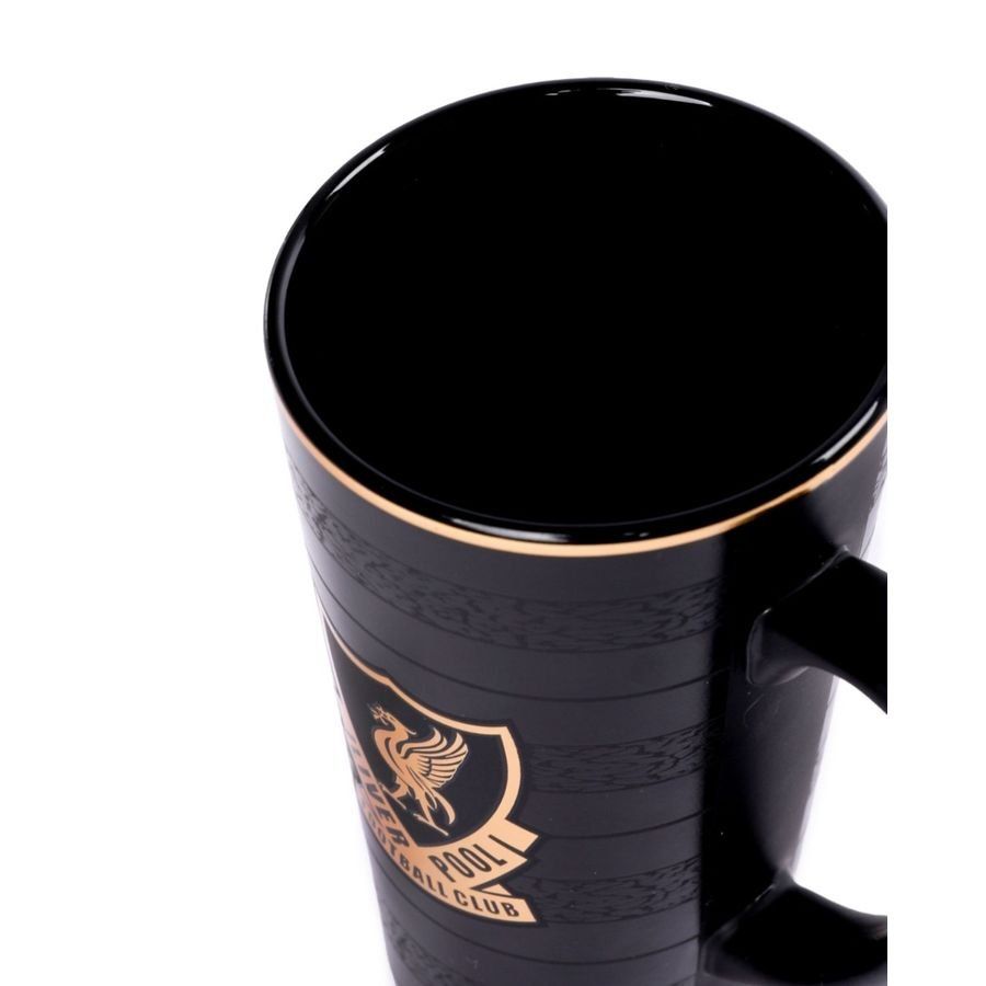 Liverpool Mug Crest - Noir/Doré
