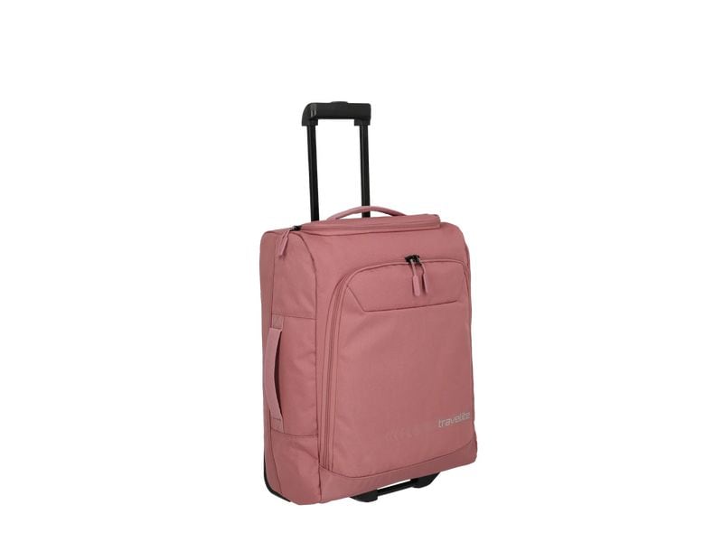 travelite Kick Off Rollenreisetasche S Rosa Reisekoffer