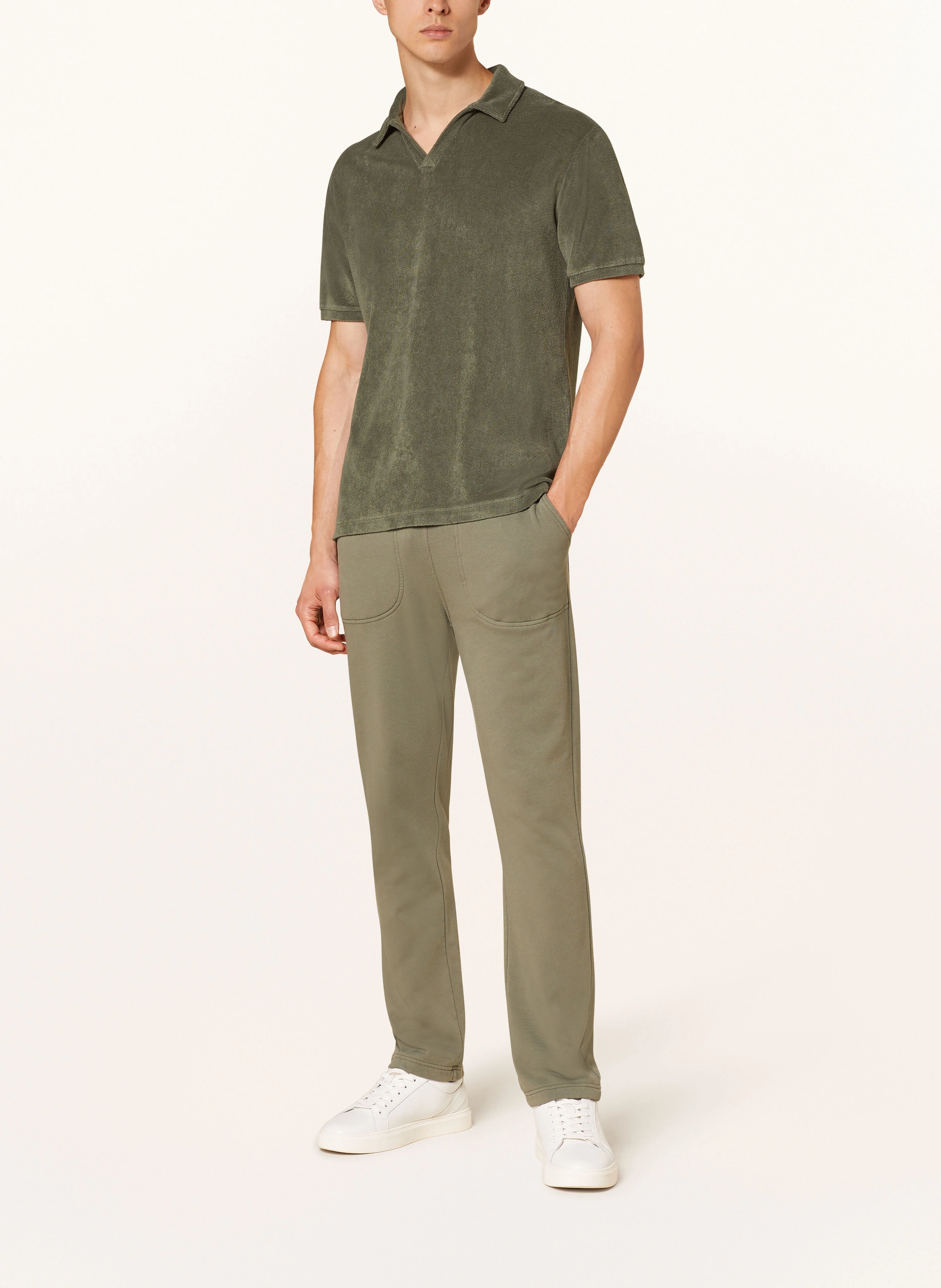 Juvia Frottee-Poloshirt