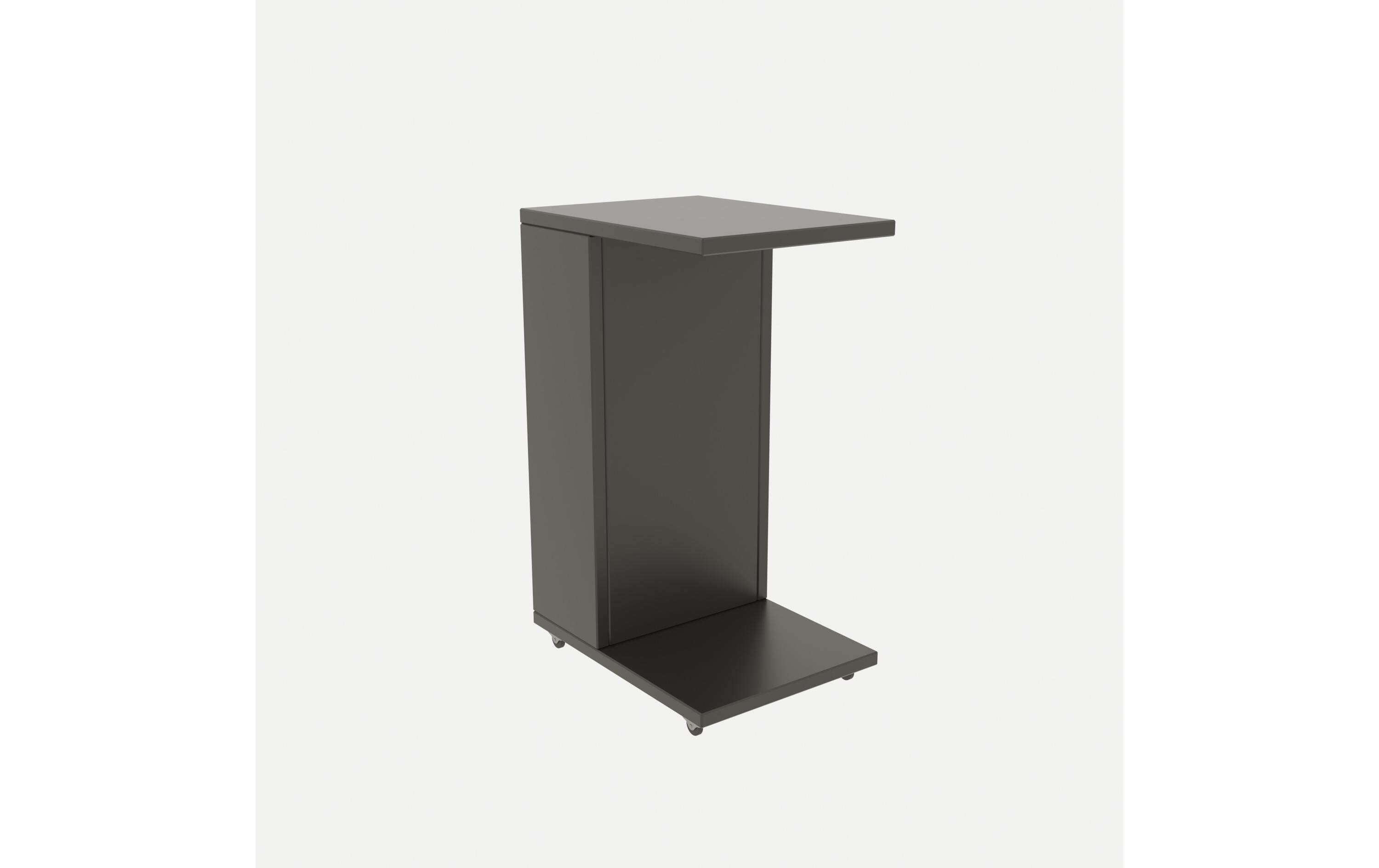 Beistelltisch Filinta 30 x 63 x 40 cm, AnthrazitRegalwagen