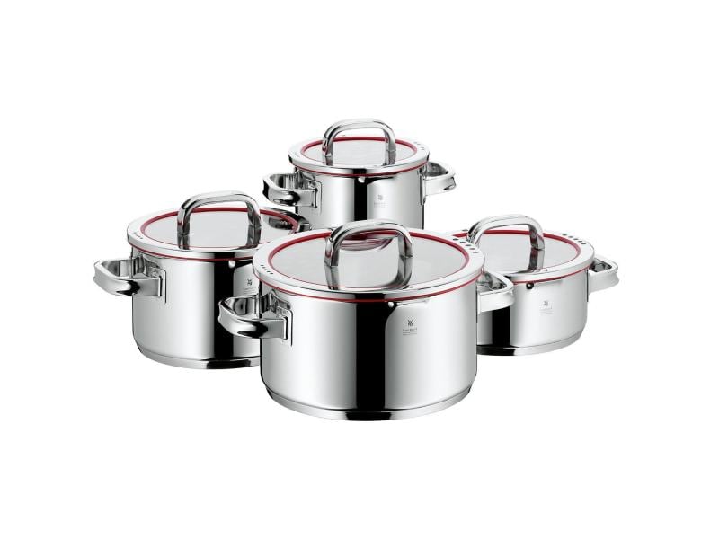 WMF Kochtopf-Set Function 4 4-teilig Kochgeschirr-Set mit Deckeln