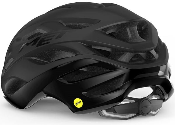 MET Estro Mips Cykelhjelm, Black/Matt Glossy