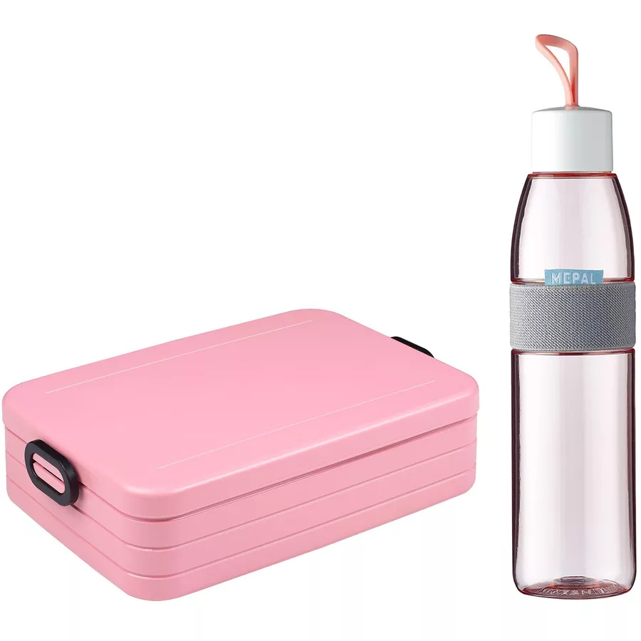 Mepal Lunchset Large Ellipse + TAB 2er Set pink