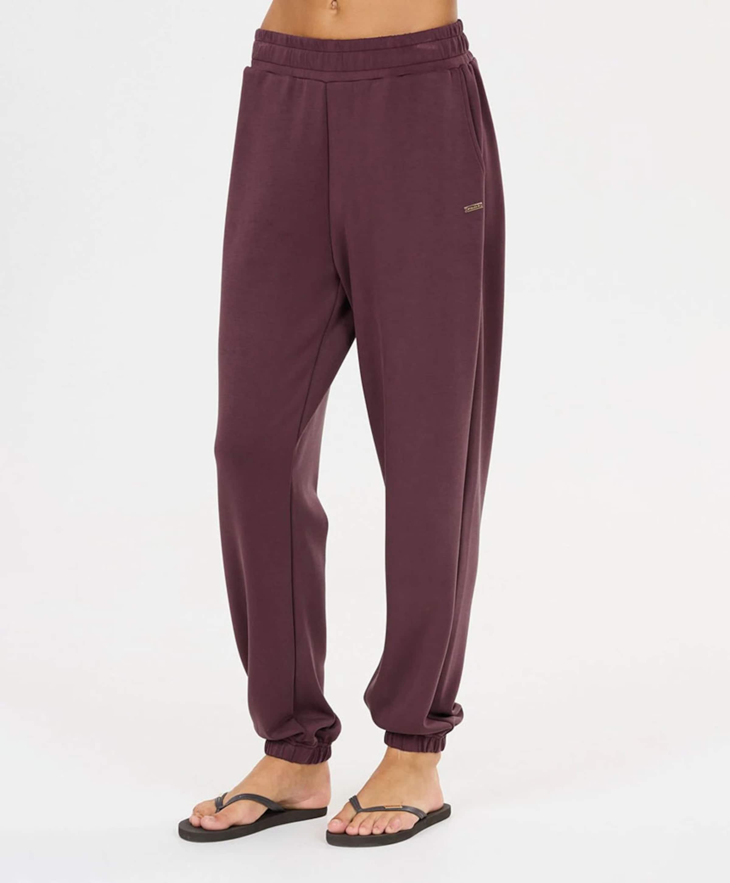 Athlecia Jillnana V2 W dames trainingsbroek bordeaux