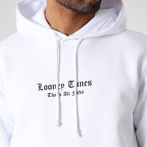 Sweat Capuche Taz Graff Blanc
