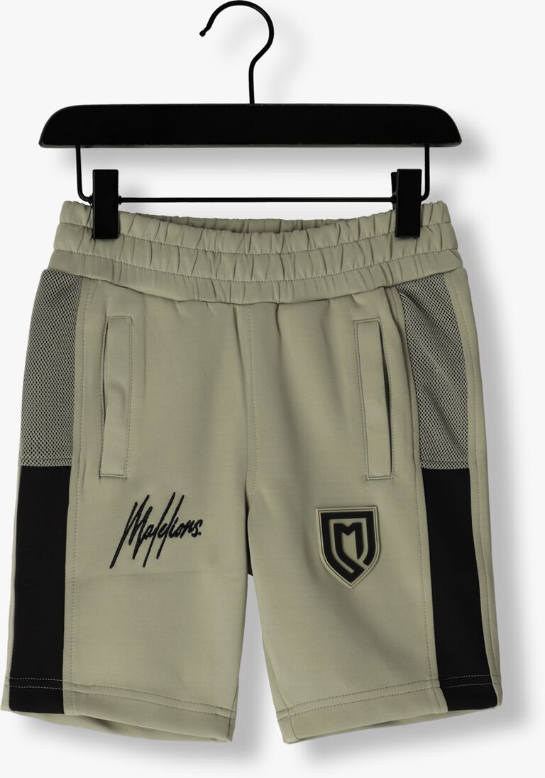 MALELIONS taupe malelions korte broek transfer shorts