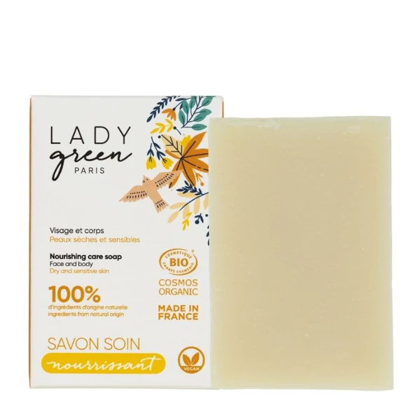 Lady Green Savon Soin Nourrissant Visage & Corps 100g