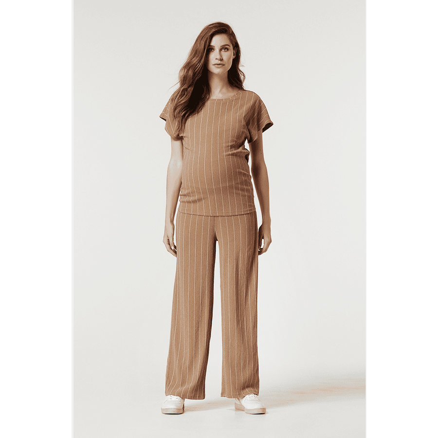 SUPERMOM Casual Hose Stripe Tigers Eye