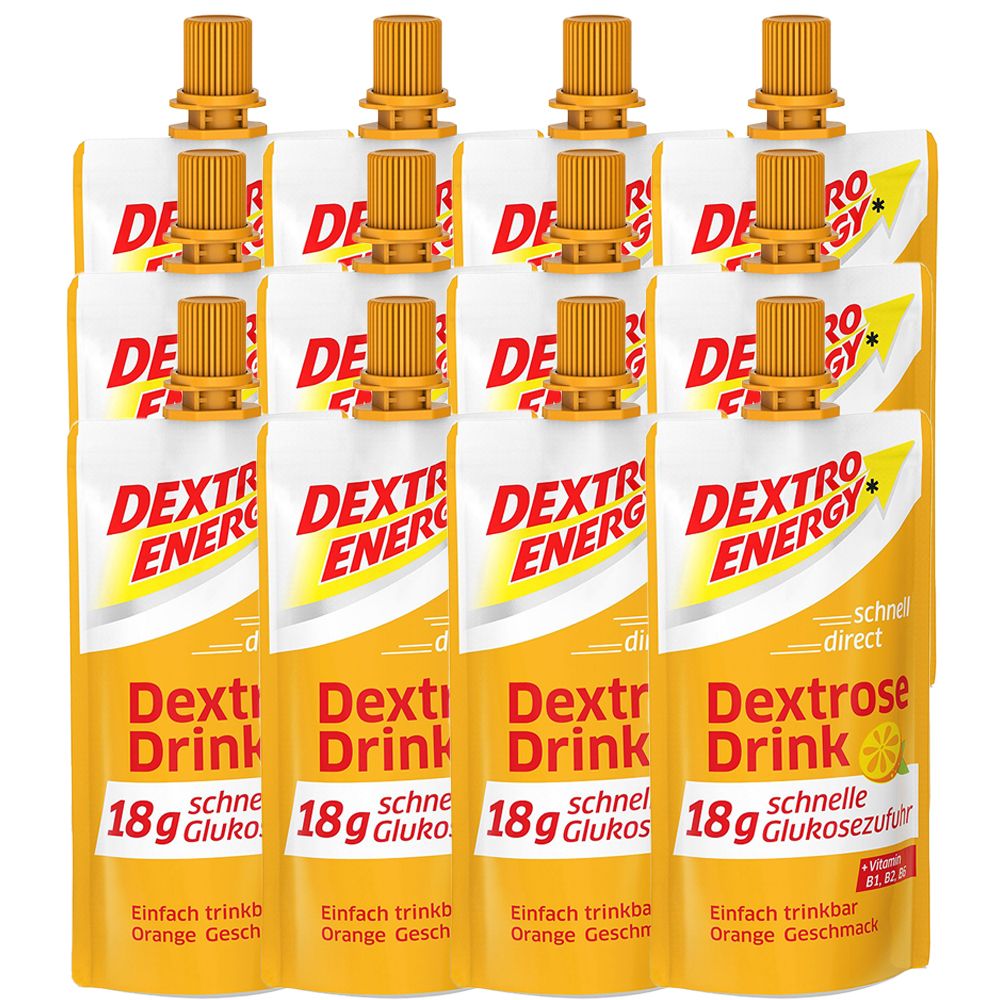 Dextro Energy* Dextrose Drink Orange – 24g Kohlenhydrate