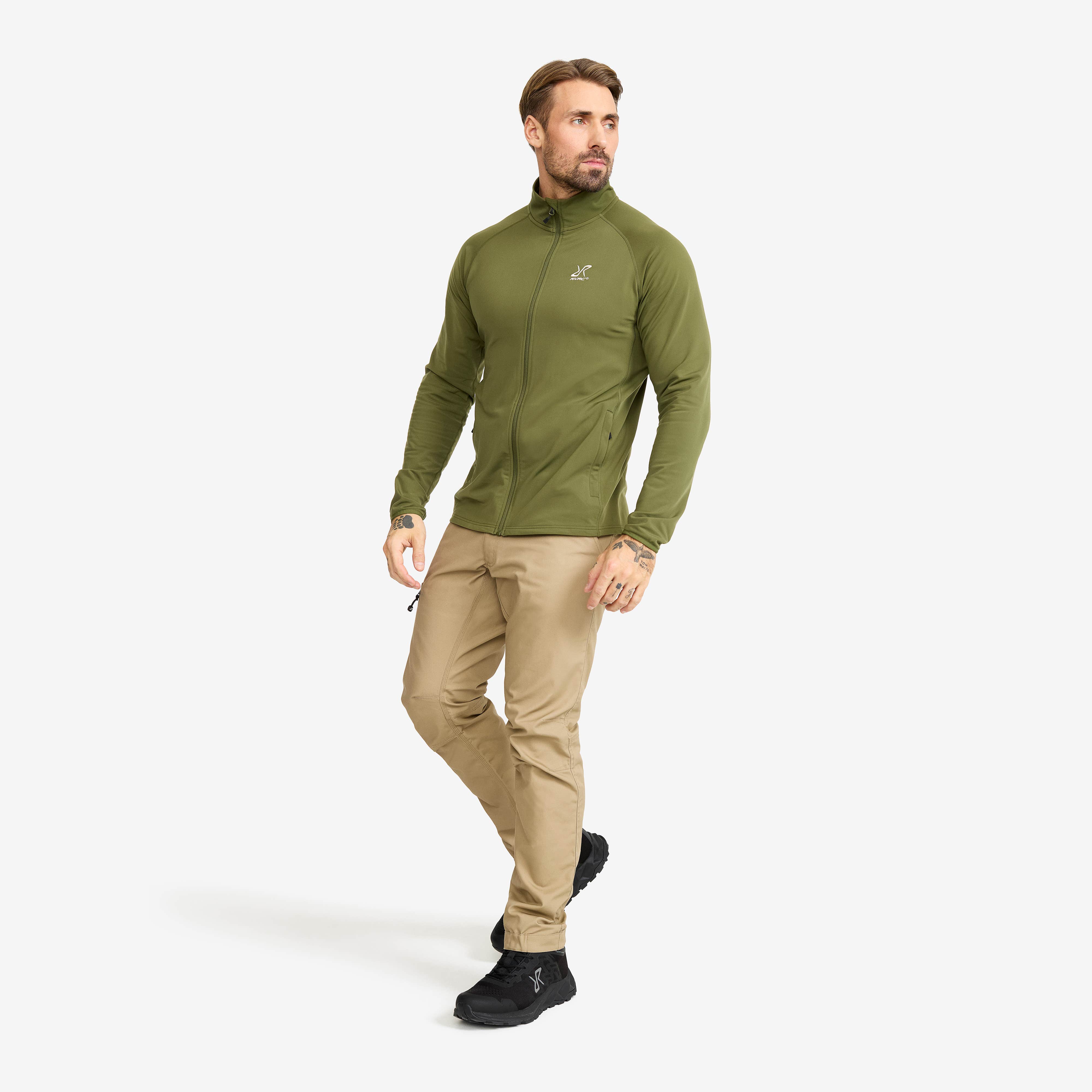 Evolution Light Stretch Fleece Herre Cypress