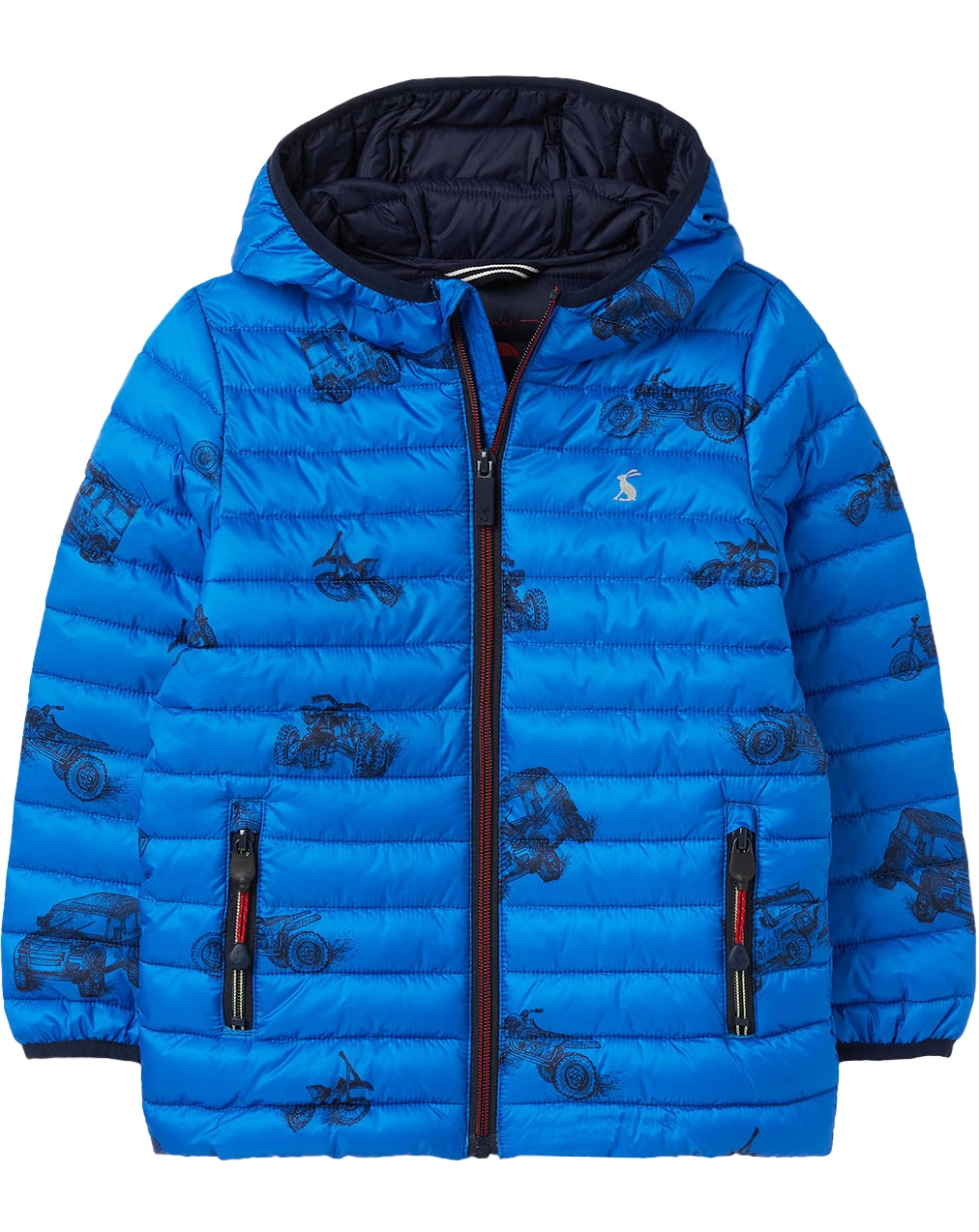 Steppjacke PRINTED CAIRN in blau