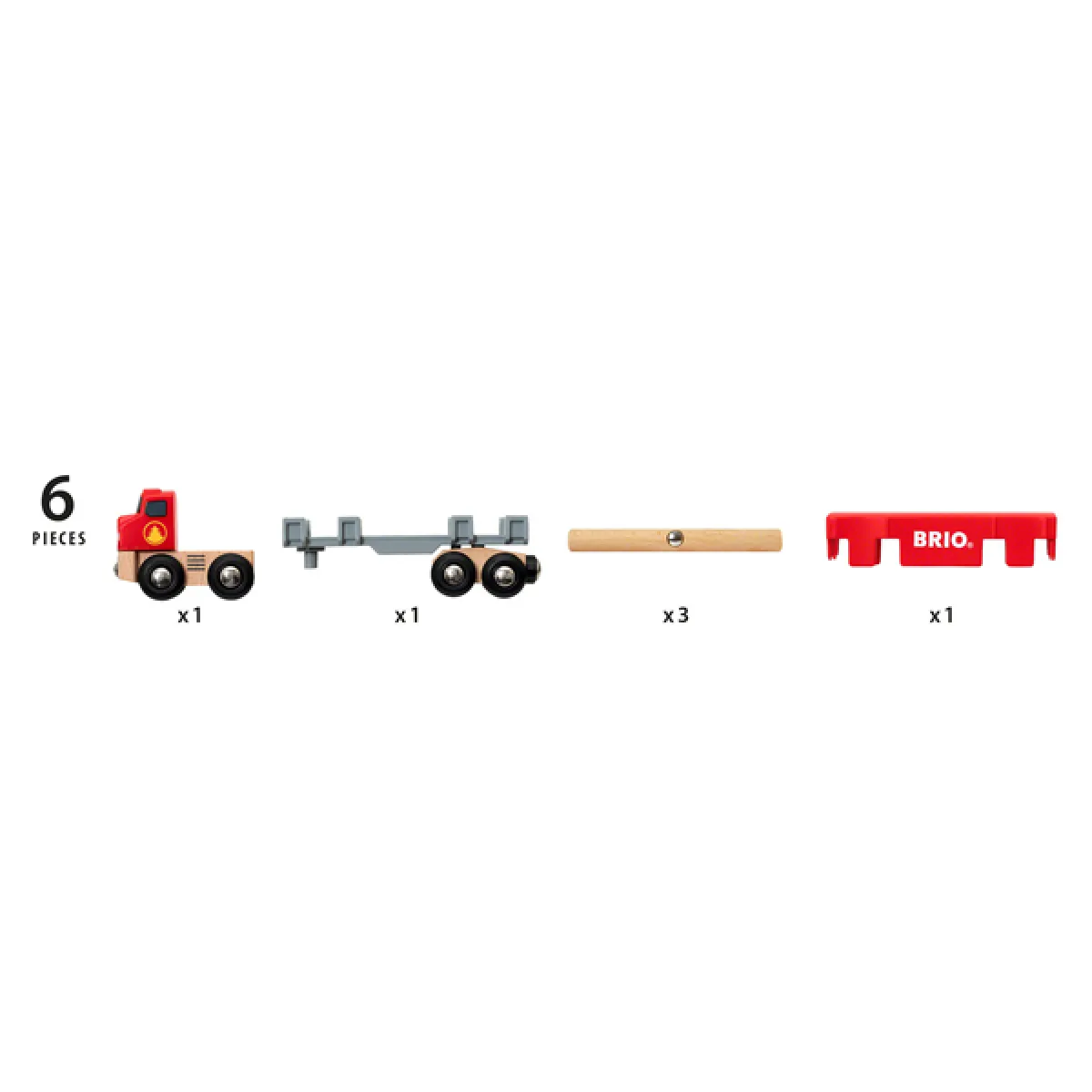 Brio Camion Transport de Bois 33657