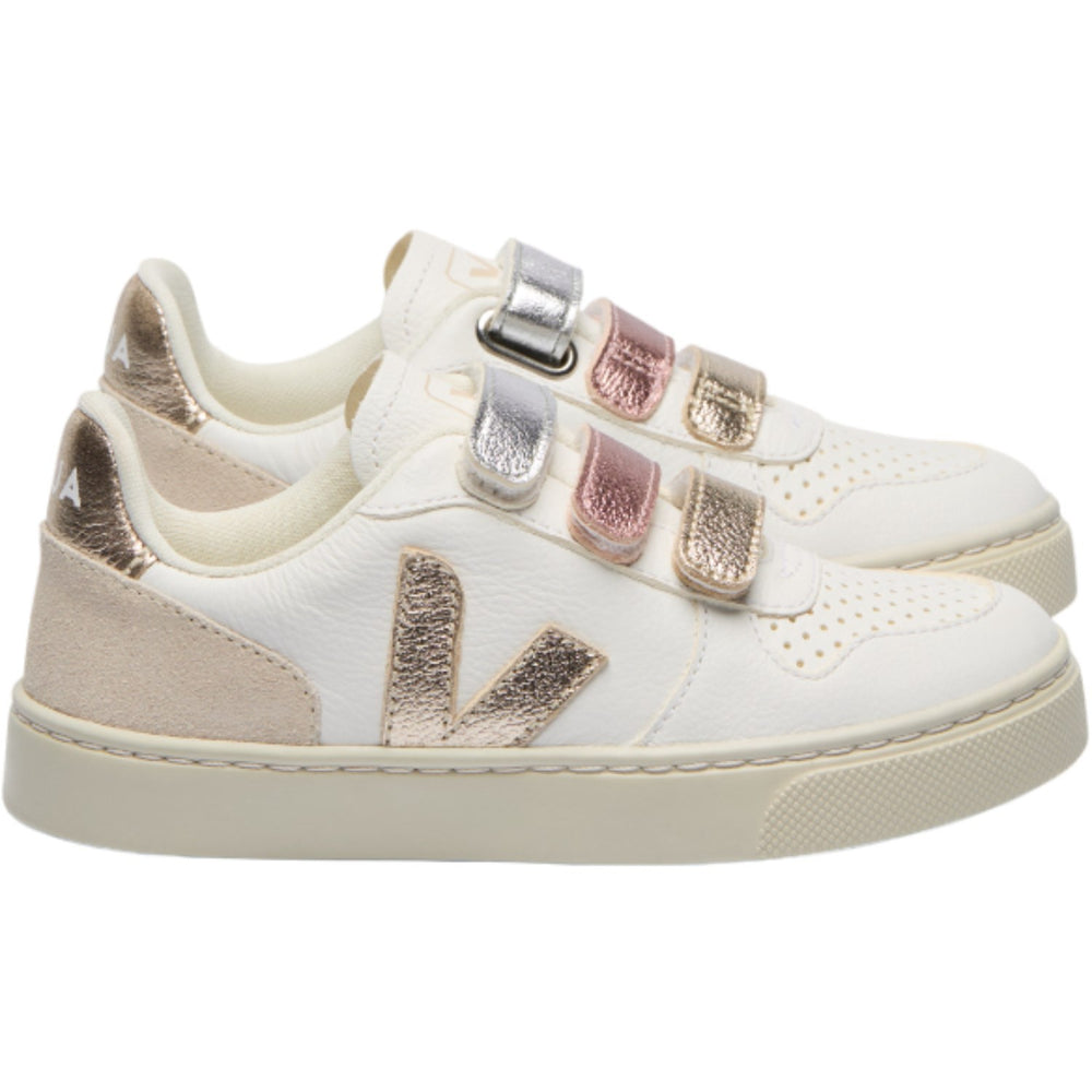 Køb Veja Multico Extra White Shiny Small V-10 Sneakers