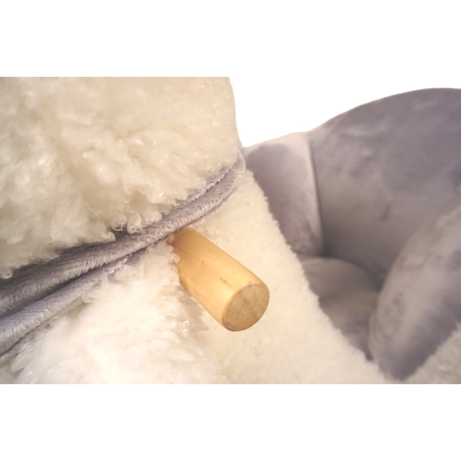 knorr toys® Schaukeltier Milly lama weiß