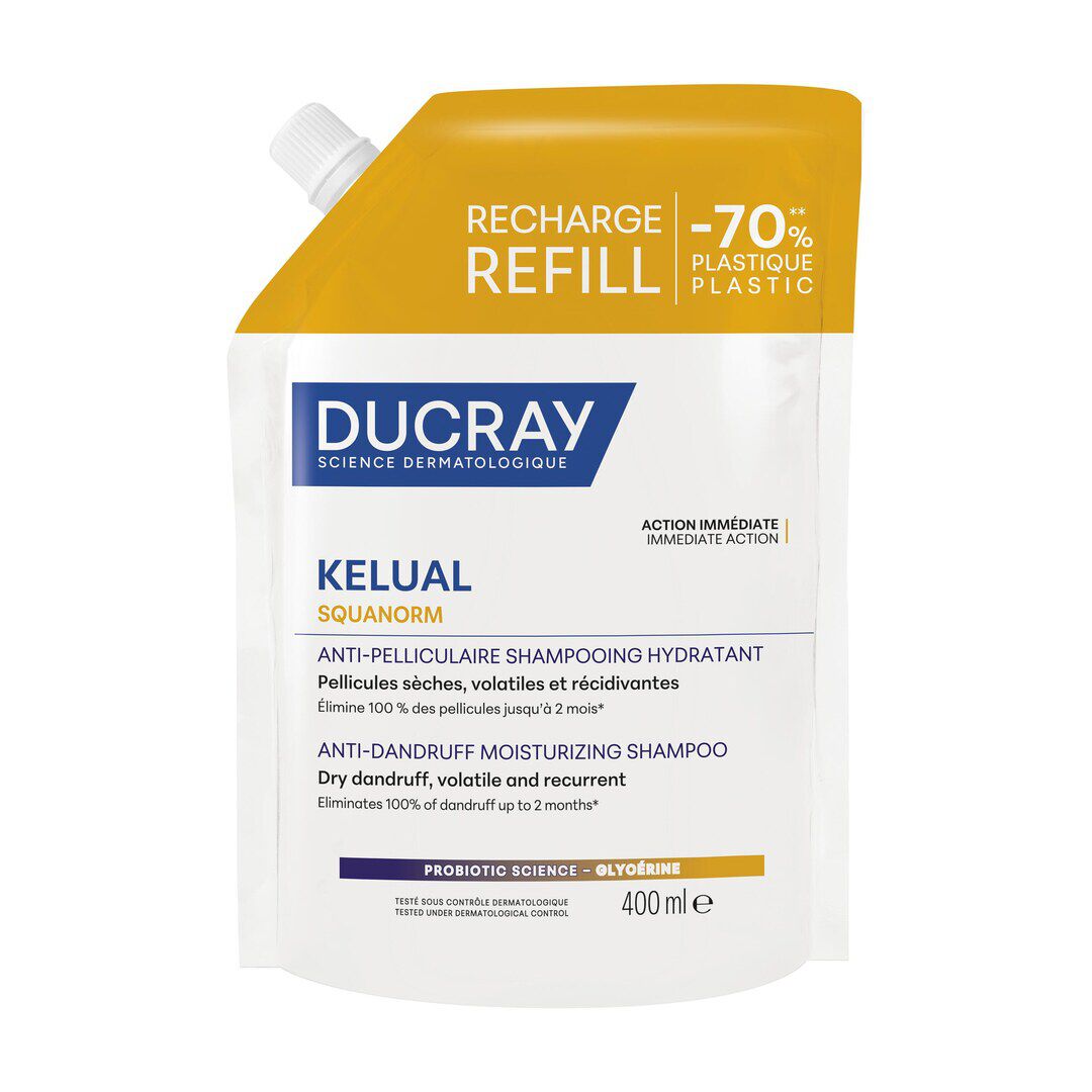 DUCRAY  Squanorm Champô Caspa Seca Refill - 400ml