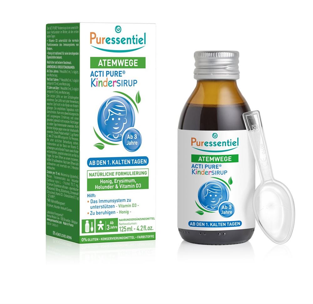 Puressentiel ACTI PURE Kindersirup<br>125 ml, Flasche, Sirup