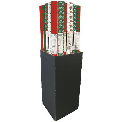 Clairefontaine Excellia Christmas - Papier cadeau - 70 cm x 2 m - flocons - différents modèles disponibles