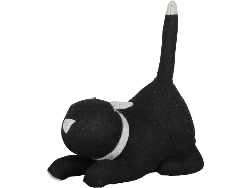 Esschert Design Türsicherung Katze Schwarz Türstopper