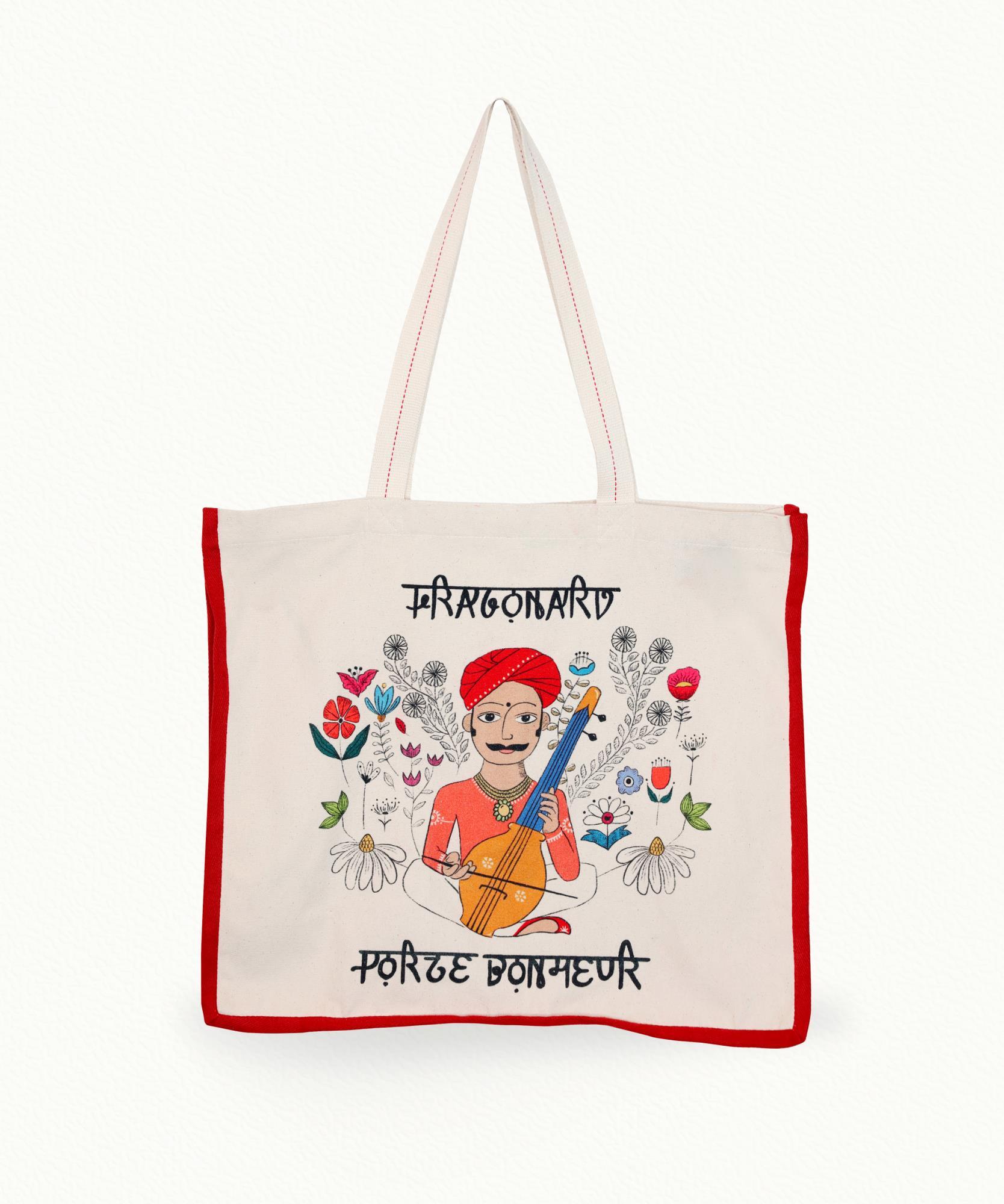Charity Bag  100% Coton - 43 x 21 x 37 cm