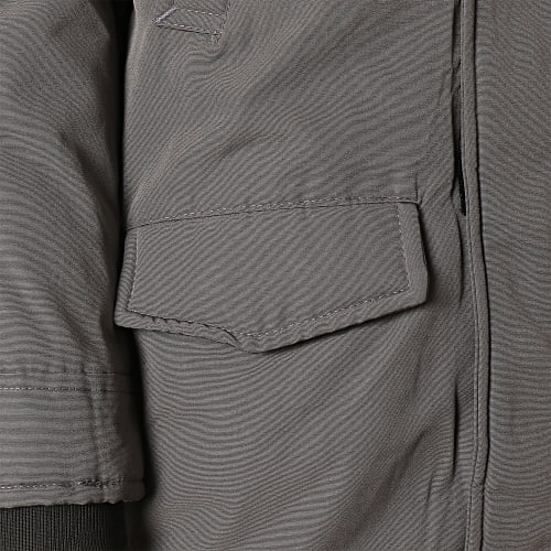 Parka Capuche Fourrure Enfant FD902 Gris