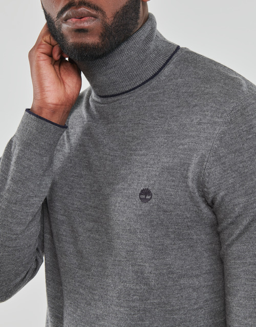 Timberland - LS NISSITISSIT RIVER CONTEMPORARY MERINO RWS TURTLE SWEATER REGU - Gris