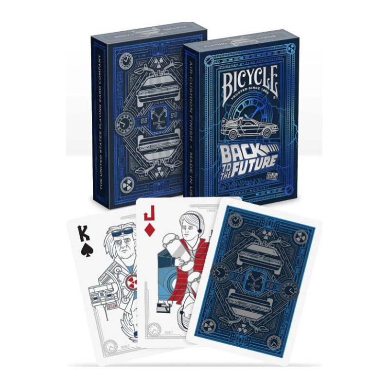 Cartes Bicycle - Back to the future