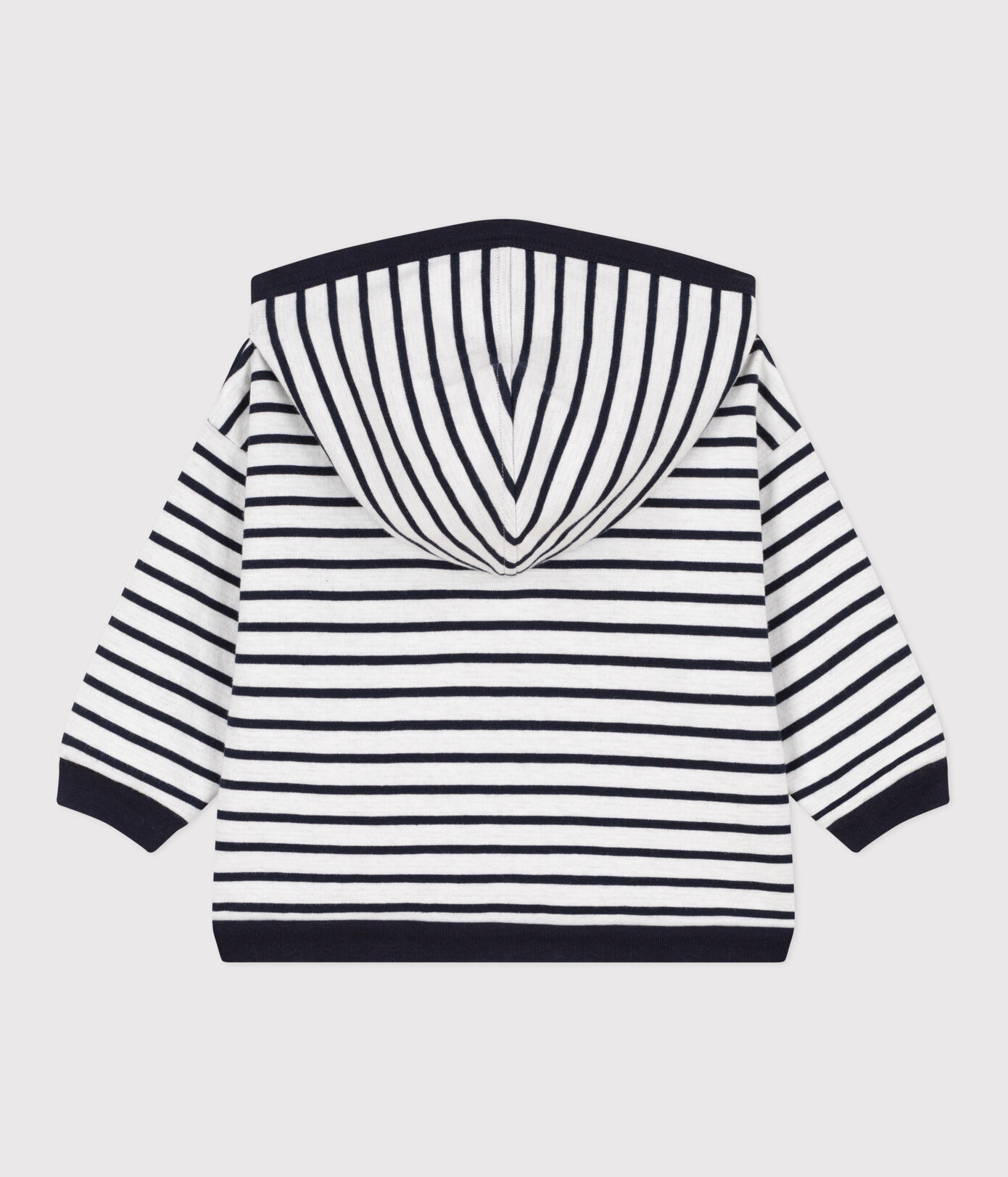 Sweatshirt à capuche en jersey épais bébé