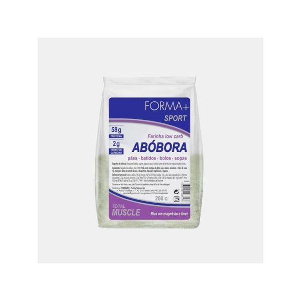 Cem Porcento Cozinha Pura Farinha de Abóbora 200g