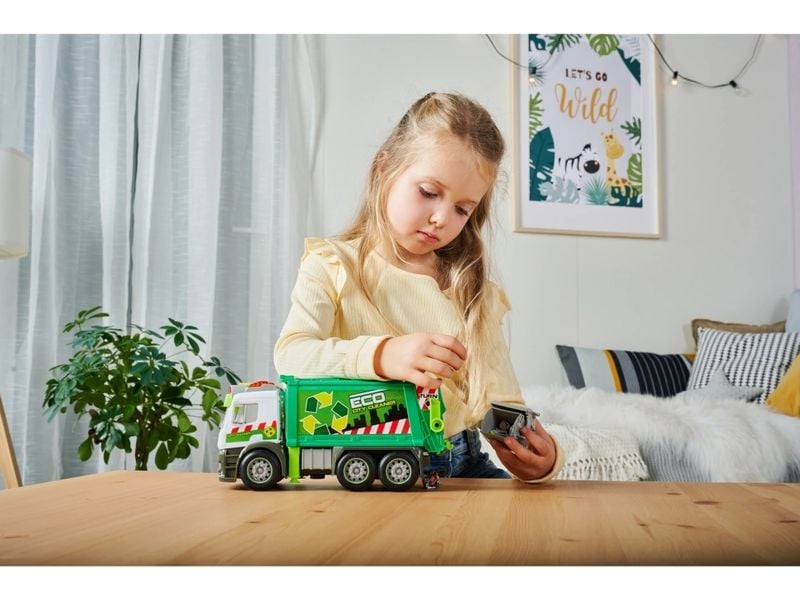 Dickie Toys Action Truck Garbage Müllwagen