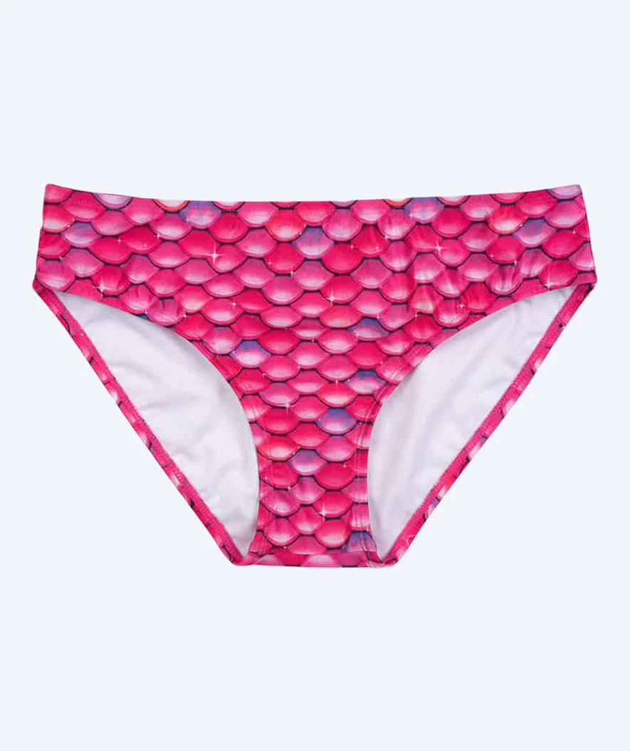 Fin Fun bikini underdel til piger - Malibu Pink (Lyserød)