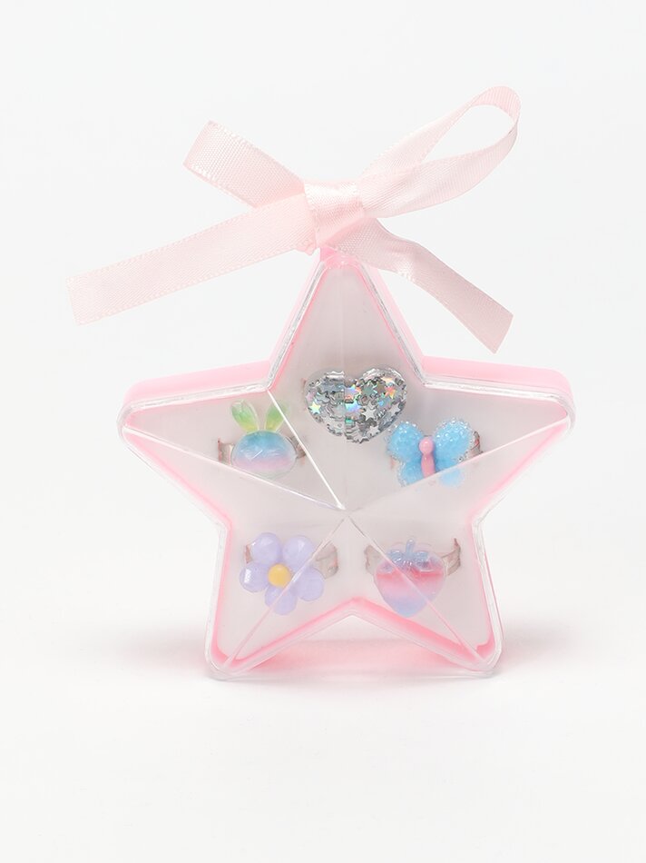 Conjunto de 6 anéis de fantasia - Vários modelos