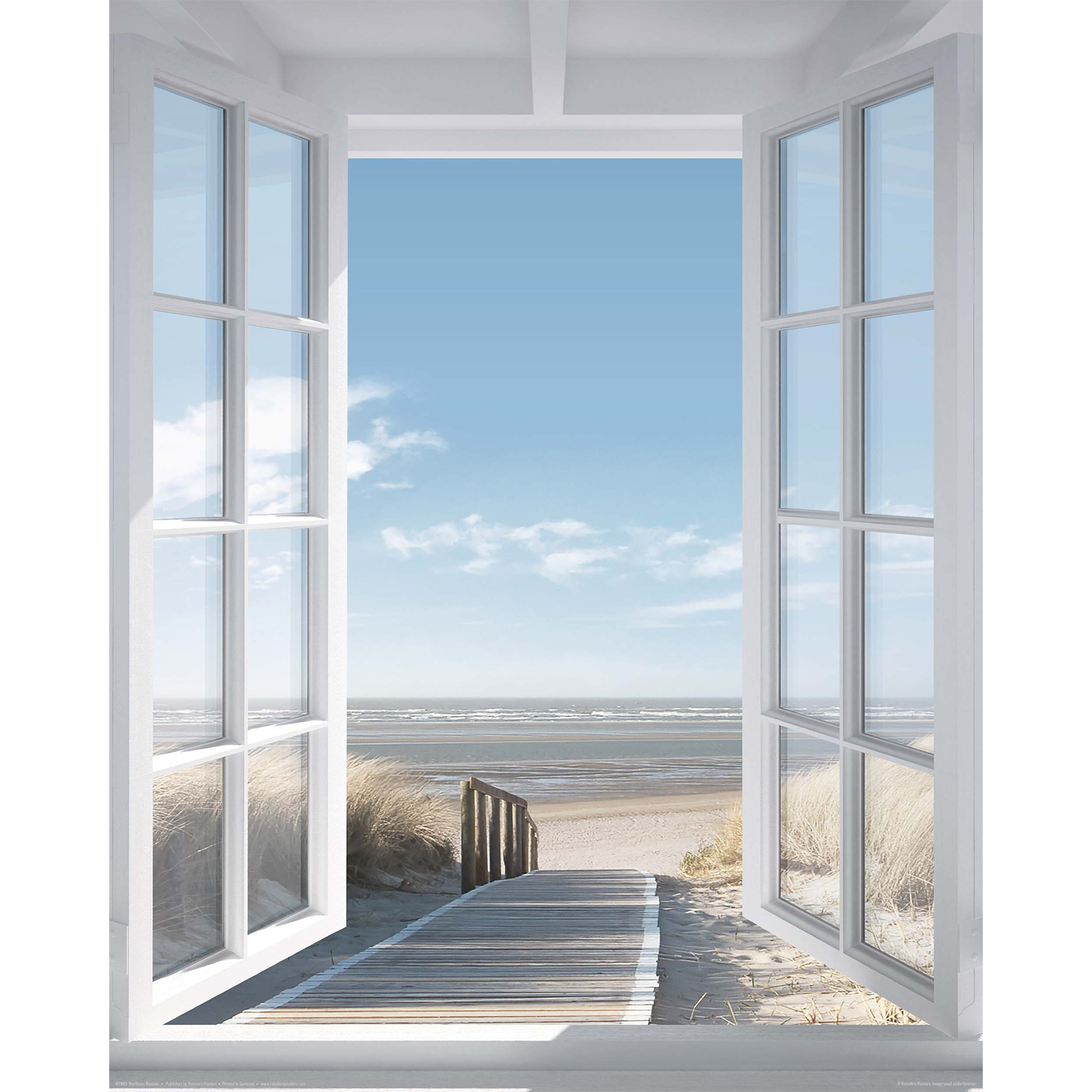 Deco Panel NORDSEE FENSTER - 40x50 cm