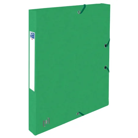Oxford Sammelbox TOP FILE+, A4, Rückenbreite 25mm, aus 425 g/m² karton, grün