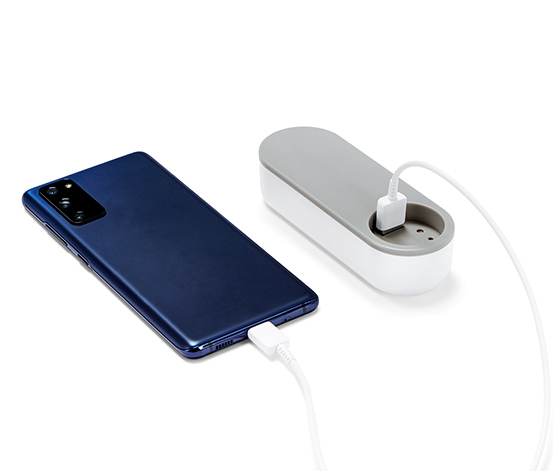 Reisebügeleisen mit Powerbank