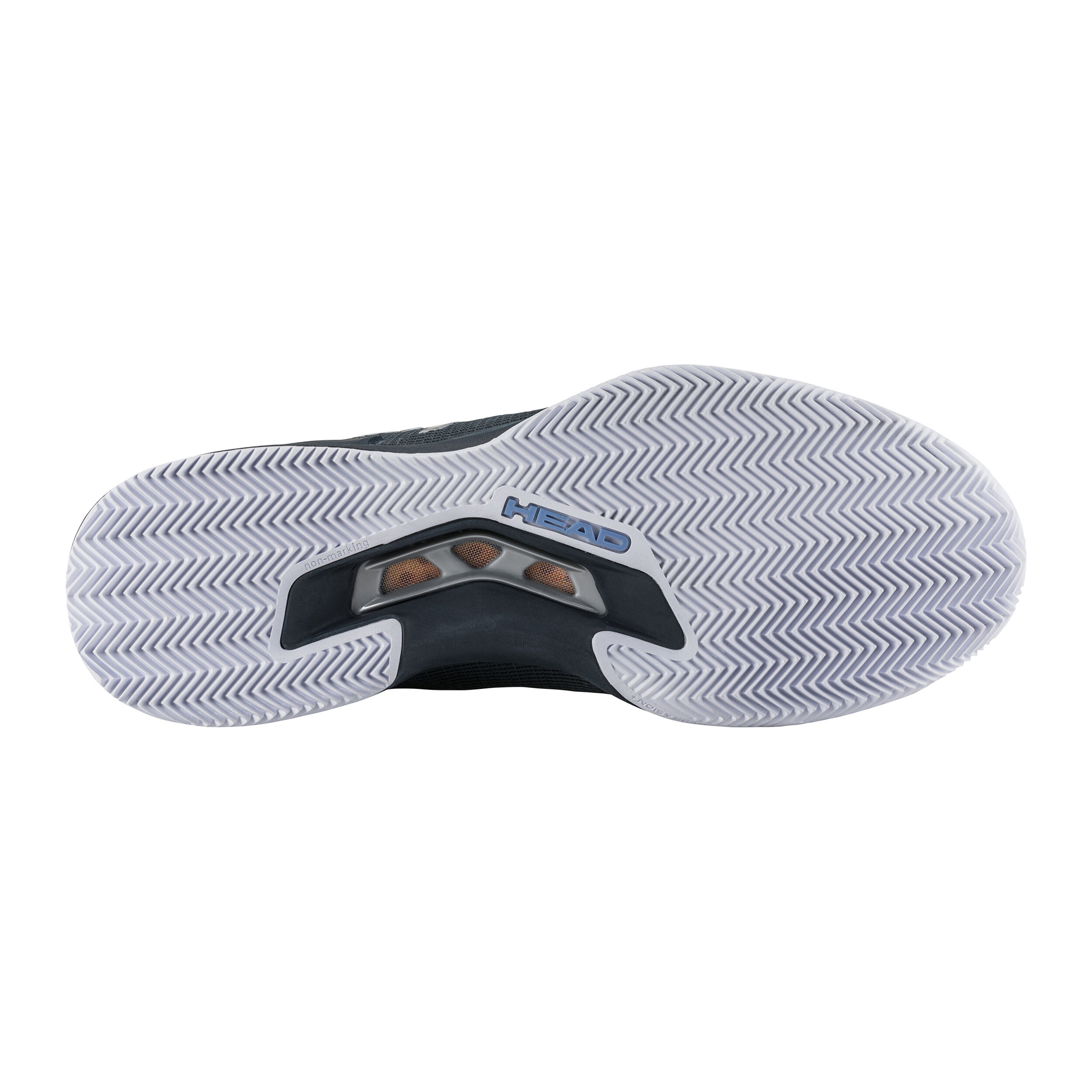 HEAD Sprint Pro 3.5 Chaussure Terre Battue Hommes - Gris Foncé, Bleu
