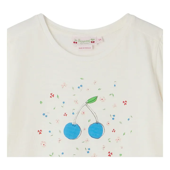 Bonpoint T-Shirt Cerise Capricia | Blanc