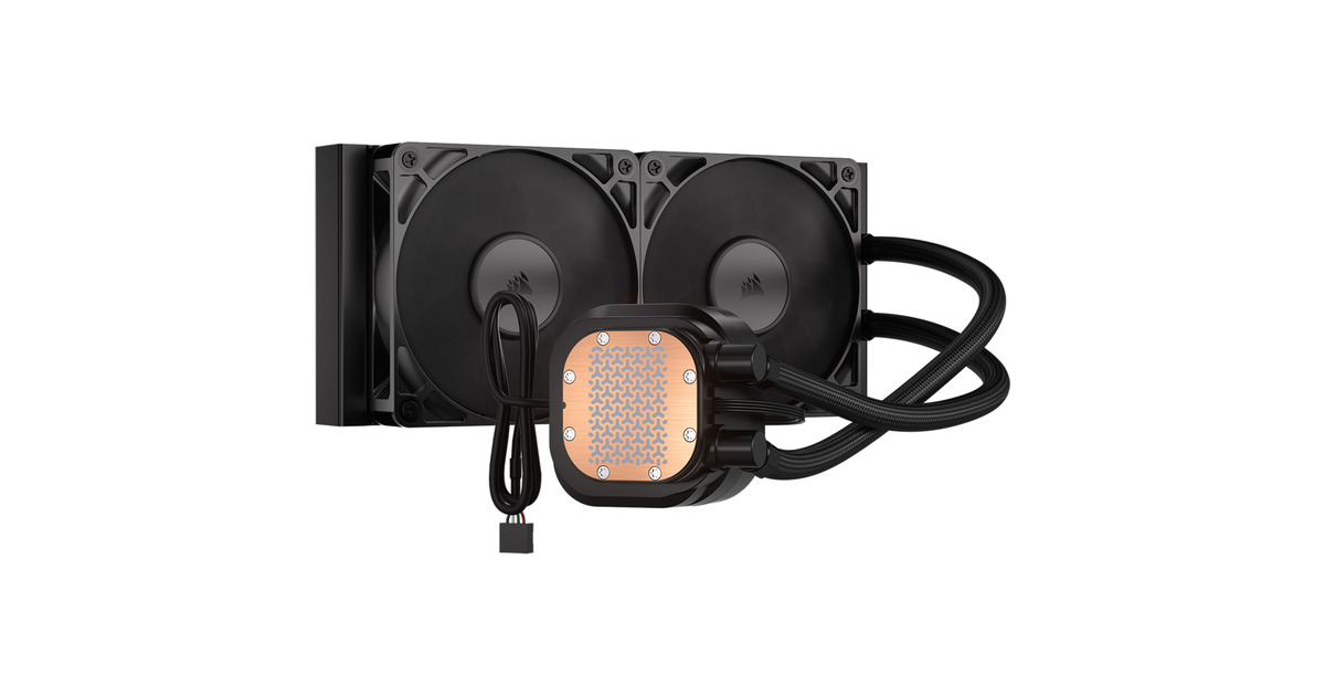 CorsairNAUTILUS 240 RS LCD CPU-vloeistofkoeler waterkoeling  (Zwart)