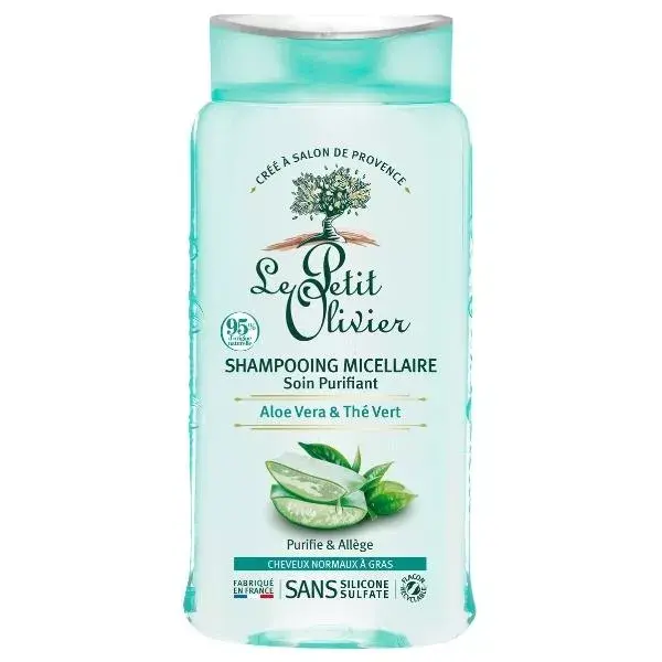 Le Petit Olivier - Shampoo Micelar - Aloe Vera e Chá Verde 250ml
