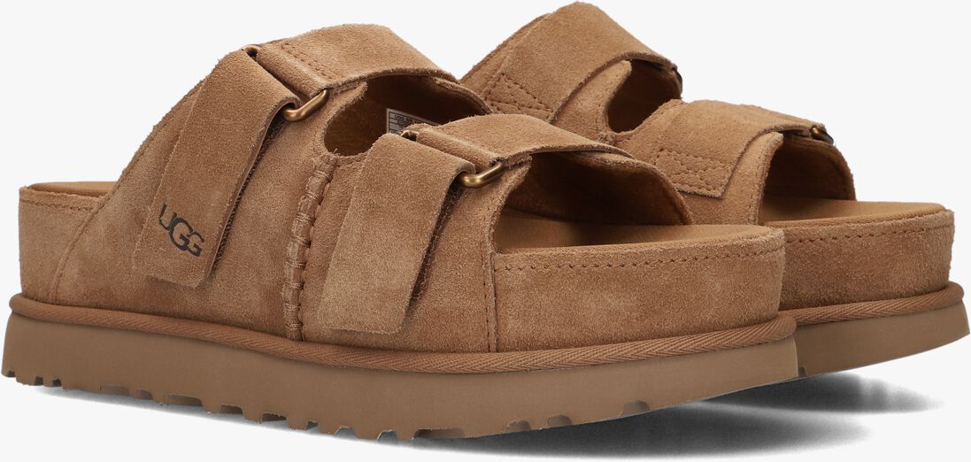 UGG cognac ugg slippers w goldenstar hi slide