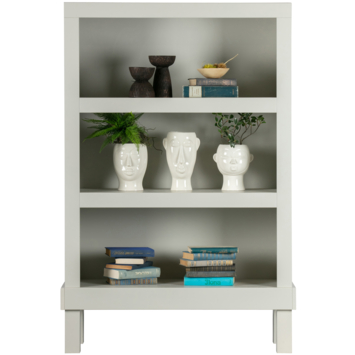 WOOOD wandkast Bonk mist grijs grenenhout 160 x 107 x 39 cm
