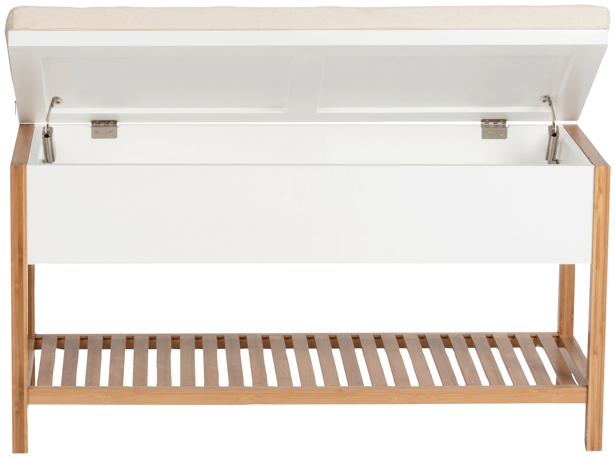 WENKO Schuhbank »Finja« BxTxH: 90x35x52 cm, aus Bambus