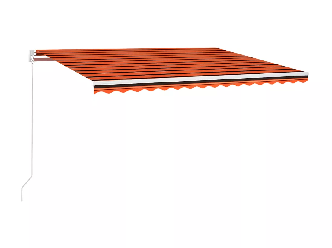 Auventanuel rétractable 450x350 Orange etarron