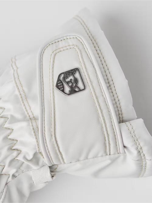 Hestra Primaloft Leather Female 5 Finger Ivory/Offwhite