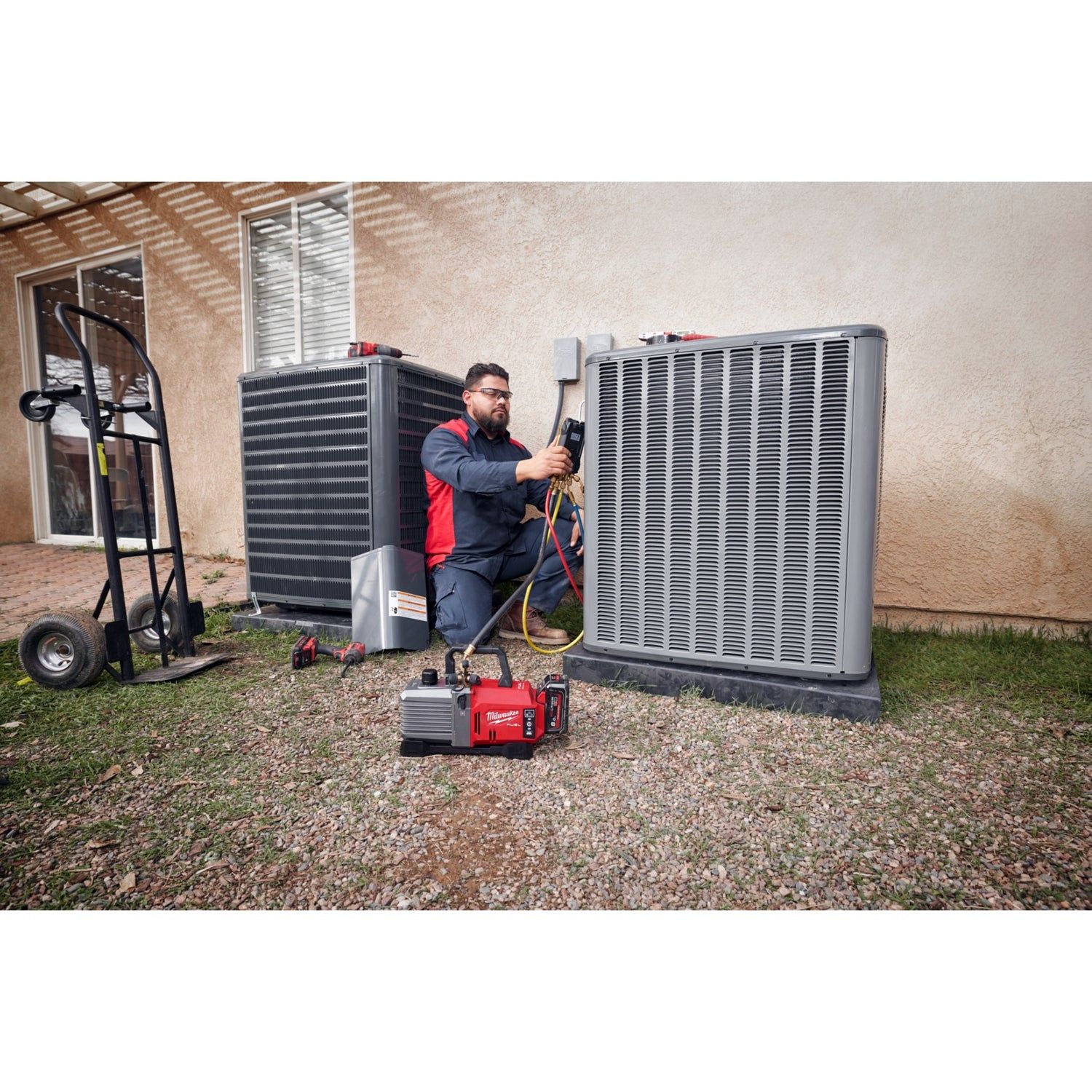 Milwaukee M18 FUEL™ FVP5-0 Vacuümpomp 5 CFM 18V Basic Body - 4933492853