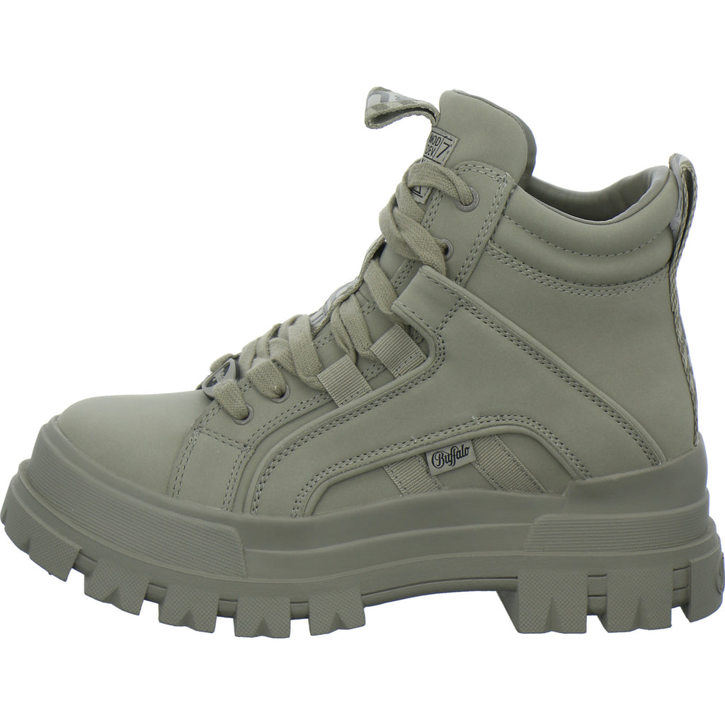 Buffalo Stiefel Damen Aspha NC Mid Hellgrau