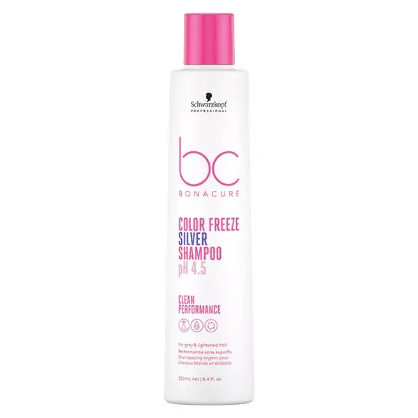 Schwarzkopf Professional BC Bonacure pH 4.5 Shampoo Prateado Color Freeze 250ml